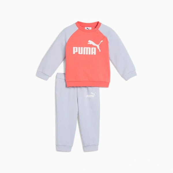 Conjunto Raglán Puma Minicats para bebés: ¡Comodidad y estilo! Un duo perfecto para aventuras diarias.